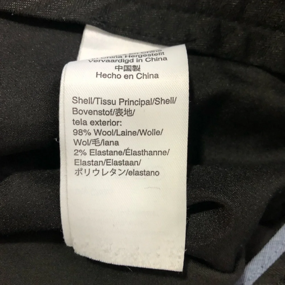 J crew mens ludlow slim fit navy suit pants 32x34 wool blend